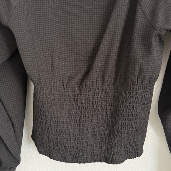 Madewell Black Puff Sleeve Blouse - Picture 10 of 11